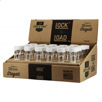 20mm Lock N Load Chillum 24Ct Display -Stagati [LLC2] (MSRP $9.95)